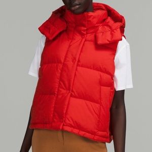 NWT Lululemon Grenadine Red Wunder Puff Vest Down 6 Small